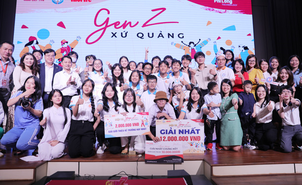 Trường THPT Hoàng Hoa Thám xuất sắc giành giải Nhất cuộc thi "Gen Z xứ Quảng" 2023
